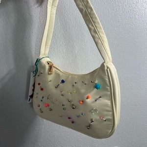 Pierced Shoulder Bag